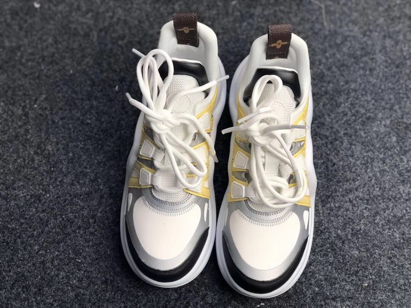 Authentic LV Run Away Sneaker Yellow